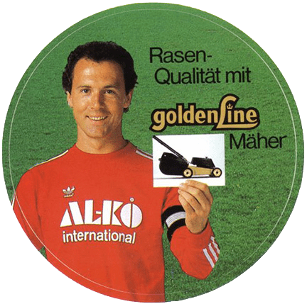 Franz Beckenbauer als AL-KO Testimonial